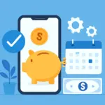 Automated savings plan